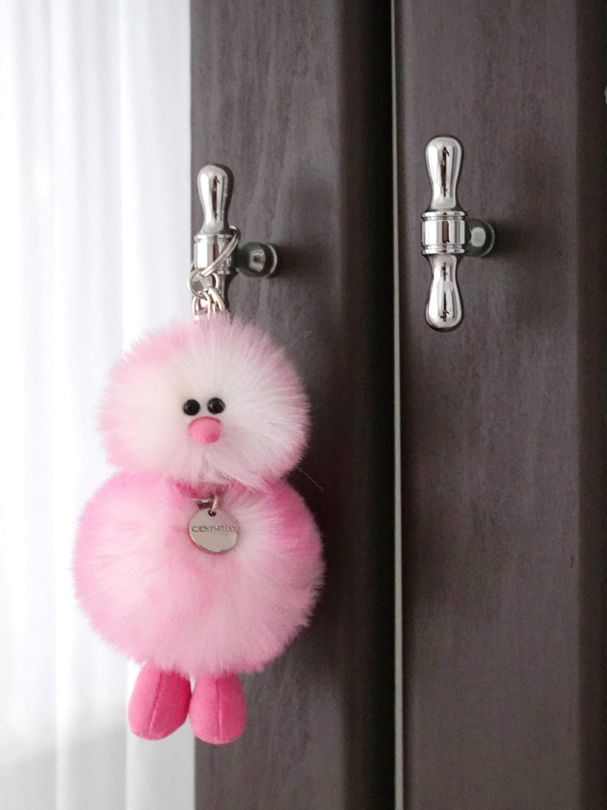Mini Bird Keyring – Strawberry Sherbet