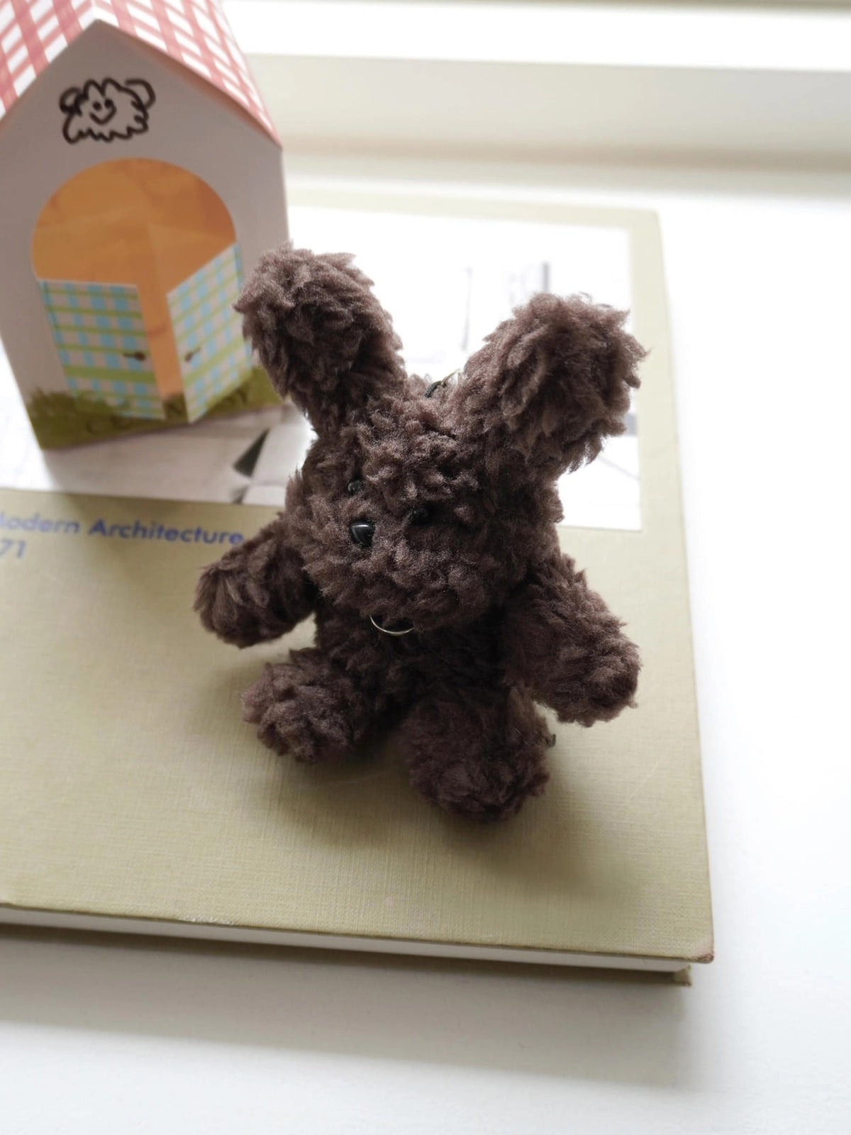 Poodle Keyring - Choco